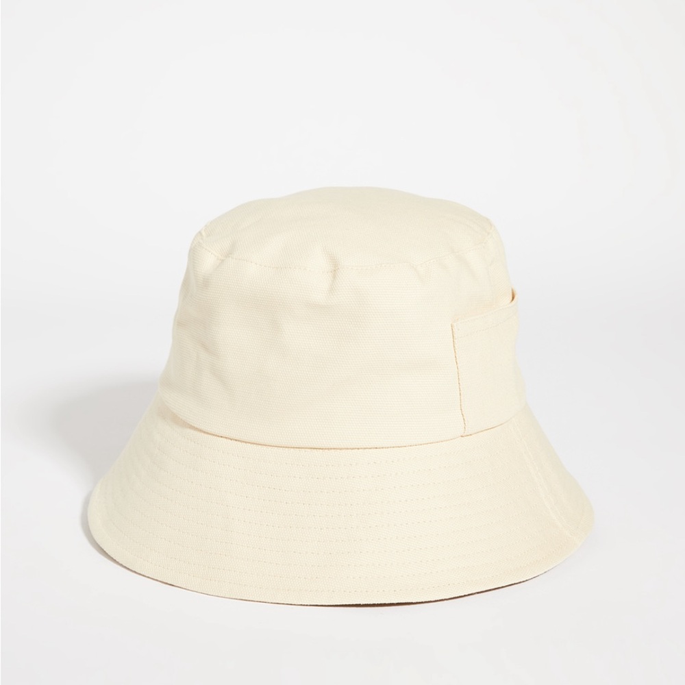 Lack Of Color Cream Bucket Hat